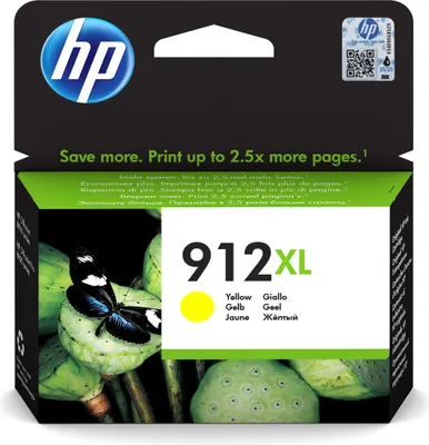 Image de Cartouche HP No.912XL - 3YL83A (Jaune)