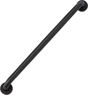 Productafbeelding van Badhandgreep 60 cm, RVS 201, oliegepoederde zwarte afwerking, voor badkamer