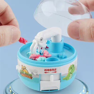 Obrázok produktu pre Mini stroj s pazúrmi, hračka s dinosaurami pre deti, hra o ceny s 8 malými dinosaurami, narodeninové darčeky pre chlapcov a dievčatá