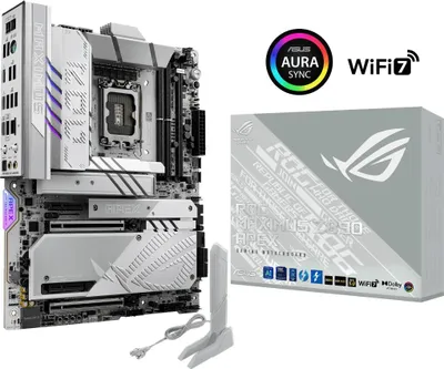 Produktbild von ASUS ROG MAXIMUS Z890 APEX, Intel, LGA 1851 (Socket V1), Intel Core Ultra (Series 2), LGA 1851, DDR5-SDRAM, 96 GB