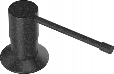 Produktbild von Granitan | Seifenspender Granit - Schwarz - 300ml - Hochwertiges Design - Einfache Montage