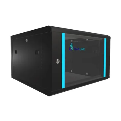 Immagine prodotto di Extralink Armadio Rack 19", 6U, 600x600 mm, Nero, a Parete