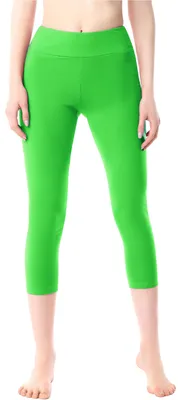 Image de Leggings 3/4 en coton pour femme Merry Style MS10-430 (vert, XL)
