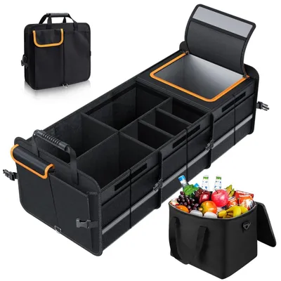 Produktbild von Kofferraum Organizer - Faltbarer Auto-Organizer mit Kühltasche