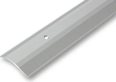 Produktbild von (12,55EUR/m) Übergangsprofil Höhenausgleichsprofil 45 x 900 mm silberfarben zum Schrauben Nahtdeckprofil Dehnungsfugenprofil Abdeckleiste Anpassungsprofil Höhenausgleich 2-20 mm