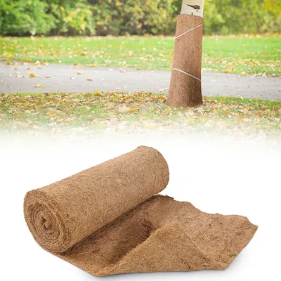 Obrázek produktu pro ISOISL Kokosová podestýlka, rozměry 0,5 x 5 m, tloušťka 8-10 mm, biologicky rozložitelná, slouží jako tepelná izolace a ochrana proti mrazu pro záhony a květináče