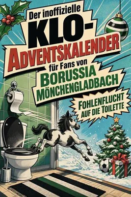 Produktbild von Der inoffizielle Klo-Adventskalender für Fans von Borussia Mönchengladbach