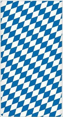 Produktbild von Mitteldecke | Tischdecke Bayern Raute, 80 x 80 cm für bayerische Anlässe