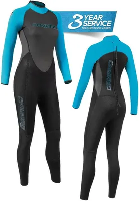 Produktbild von CAMARO Flex Skin Damen Fullsuit Ultraflex Neoprene Wetsuit Stretch Neoprenanzug - Groesse: 46 (2XL)