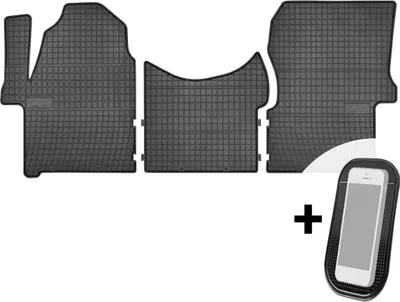 Obrázek produktu pro Gumové koberečky do auta Koberečky do auta na míru - 3dílná sada - vhodné pro VW Crafter 1 Mercedes Sprinter 2 W906 2006-2018