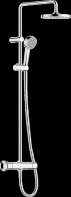 Produktbild von Hansa 55350110 Regenbrause-Duscharmatur HANSABASIC