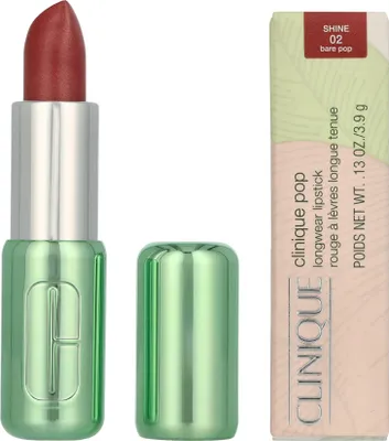 Obrázok produktu pre Clinique Pop Longwear Rúž na pery Shine 02 Bare Pop (3,9 g)