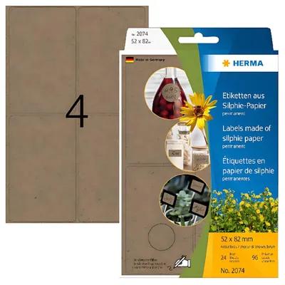 Image de HERMA Büropackung Vielzwecketiketten Silphie 52x82mm