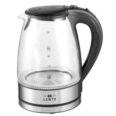 Obrázek produktu pro Objem konvice Lentz 1700 ml Tepelně odolné sklo