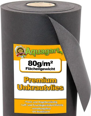 Produktbild von 180m² Gartenvlies Unkrautvlies Mulchvlies 80g 1,8m br.