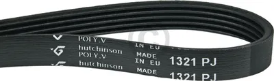 Produktbild von Europart Keilrippenriemen 1321 PJ 5 wie INDESIT C00104490 für Waschmaschine Waschtrockner