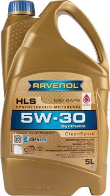 Produktbild von Ravenol HLS SAE 5W 30 Longlife Syntetický motorový olej s nízkým třením 5L