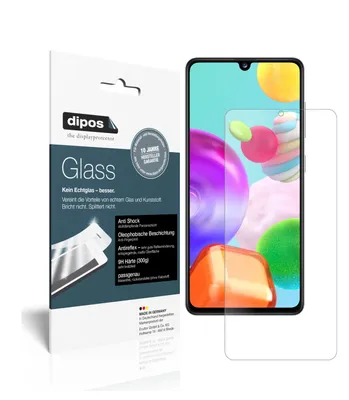 Obrázek produktu pro 2x ochranná fólie pro Samsung Galaxy A41 matná - anti-shock 9H fólie dipos Glass plastové sklo