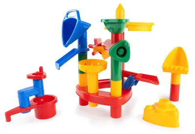 Produktbild von Lena Happy Sand 24-teilig - Badespielzeug & Wasserspielzeug Kinder zum Ineinande