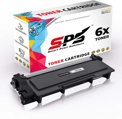 Produktbild von 6x Toner TN2320 TN-2320 Schwarz Kompatibel für Brother HL-L2360DN Drucker