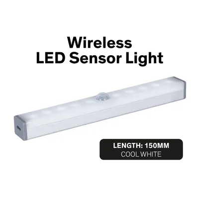 Produktbild von Sinji LED-Lampe Bewegungssensor - Batteriebetriebenes Schranklicht - 15 cm