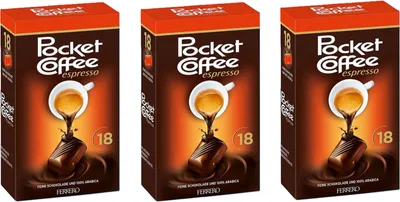 Produktbild von Ferrero Pocket Coffee Espresso 3x225g
