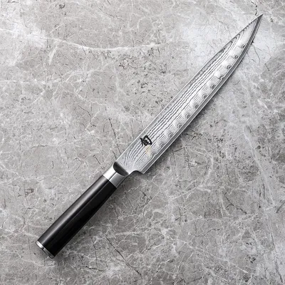 Immagine prodotto di KAI Schinkenmesser mit Kullenschliff 9" (23,0 cm) Shun Classic DM-0720