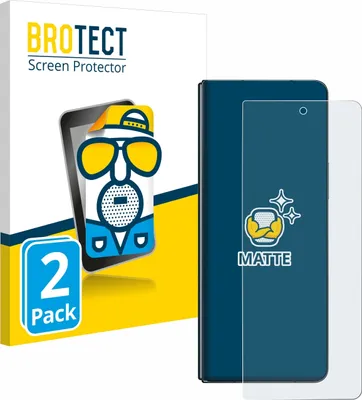 Produktbild von 2x BROTECT Schutzfolie für Samsung Galaxy Z Fold 4 Displayschutz Displayschutzfolie Folie Matt Entspiegelungsfolie