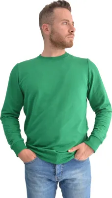 Produktbild von Sweatshirt Hoodie Rundhalsform Royyen 31200 Herren – GRÜN / XL
