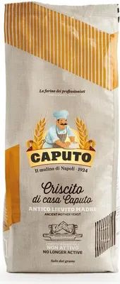 A bag of Caputo Criscito di Casa Caputo Ancient Mother Yeast.
