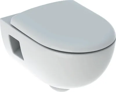 Produktbild von Geberit Renova Set WWC-Tiefspüler Rimfr. mit WC-Sitz Quick Release, 1 Stk.