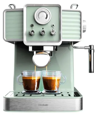 Produktbild von Cecotec Express Power Espresso 20 Traditionell Hellgrün 1350W Espresso et Maximalleistung