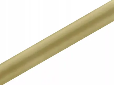 Produktbild von Satin Stoff glatt, Tischläufer, helles gold, 0,36 x 9 m