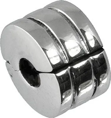 Produktbild von Carlo Biagi Bead Clip 3 Ring Silber European Beads BSFC08