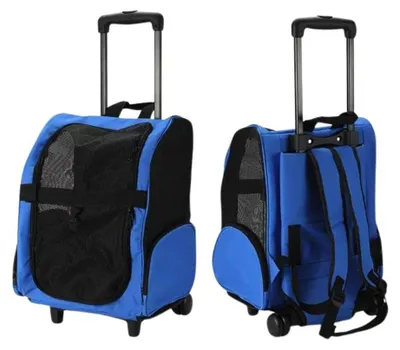 Image de Coffre-sac à dos à roulettes 2-en-1 Surtep Animals