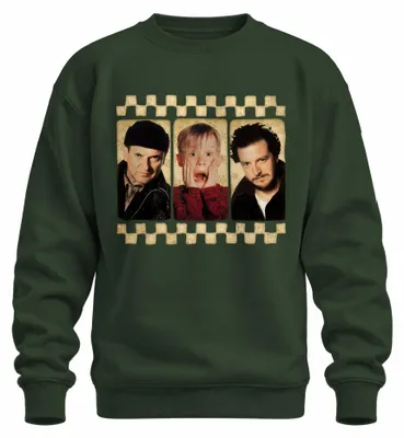 Productafbeelding van Kevin Allein Thuis Harry Marv McCallister Trui, Groen, Maat L