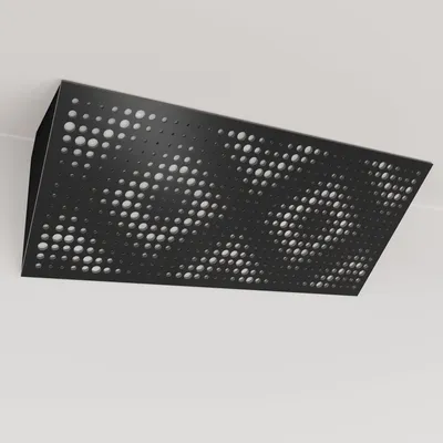 Obrázek produktu pro Balení po 2 kusech – Úzká akustická rohová basová past s sametovým potahem | 23 x 50 x 10 cm | Odraz – zvuková izolace | [REBAT (Horizont) – černá | bílá]