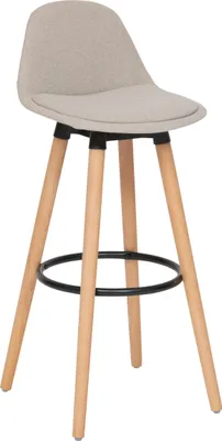 Obrázek produktu pro Barová židle „maxon“ béžová, výška 92,5 cm  – Atmosphera, tvůrce interiérů