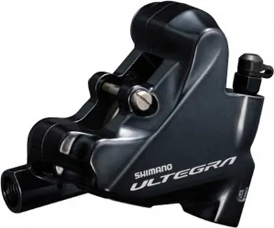 Immagine prodotto di SHIMANO BR-R8070-R Pinza freno a disco posteriore Ultegra, idraulica, attacco piatto, pastiglia in resina