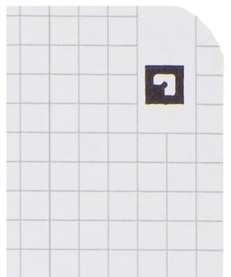 Produktbild von Oxford 400121610, Abbildung, Schwarz, Grau, A4+, 160 Blätter, 90 g/m², Kariertes Papier