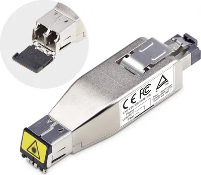 Zdjęcie produktu dla StarTech.com D01ML55P-FIBER-MEDIA, 1000 Mbit/s, 1000Base-T, 1000Base-LX, IEEE 802.3ab, IEEE 802.3af, IEEE 802.3z, 1000BASE-T, 1000BASE-LX