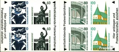Produktbild von Briefmarken BRD (BR.Deutschland) 1991 Mi MH27 (kompl.Ausg.) postfrisch Sehenswürdigkeiten