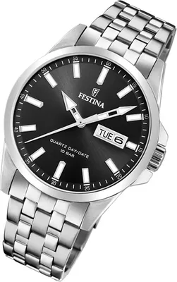 Produktbild von Festina Armbanduhr Herren F20357/4 Edelstahl Quarz Uhr silber Klassik UF20357/4