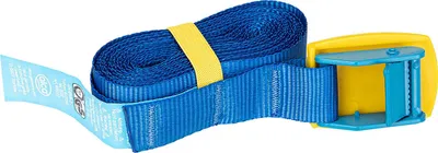 Image de Sangle de serrage alca® Sangle de fixation Sangle d'arrimage Tendeur de bagages avec protection de boucle 25 mm x 5 m