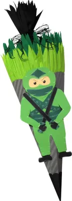 Produktbild von Schultüte Bastelset Ninja vorgestanzt von Prell