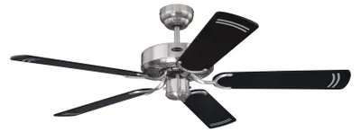Produktbild von Westinghouse Deckenventilator Cyclone Stahl 132 cm mit Zugschalter