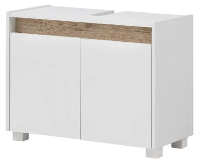 Produktbild von Schildmeyer Waschbeckenunterschrank 148463 Cosmo, 80 x 54,5 x 33 cm (BxHxT), wei