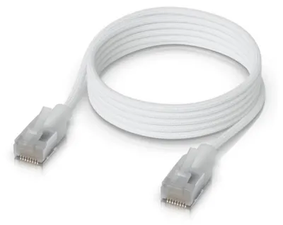 Imagen del producto de Ubiquiti UACC-Cable-Patch-EL-C6A-1M-W Ubiquiti UniFi Patchkabel Cat6 EL 1.0m weiß