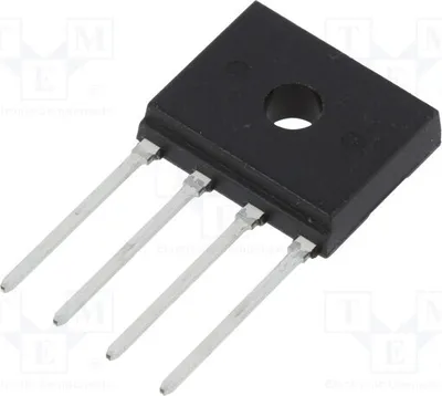 Produktbild von 5x Einphasen Brückengleichrichter If: 2A Urmax: 1kV Ifsm: 60A  D3K D2UB100 Einphas