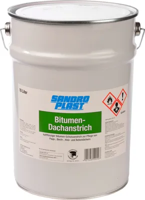 Obrázok produktu pre SANDROPLAST Bitumen Dachanstrich 10 Liter